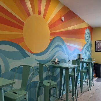 The Surfing Goat - Awesome mural - Breakfast & Brunch Near Me - Tybee Island, Georgia The Surfing Goat - Awesome mural - Breakfast & Brunch Near Me - Tybee Island, Georgia