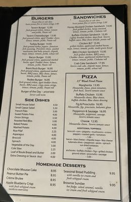Menu photo 8 Disch's Route 53 Tavern Pembroke, MA