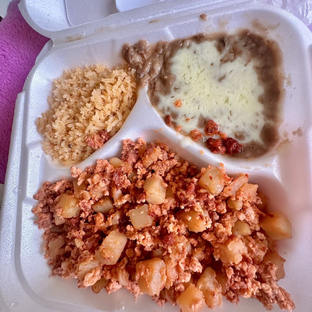 Chorizo and potato with egg Chorizo and potato with egg