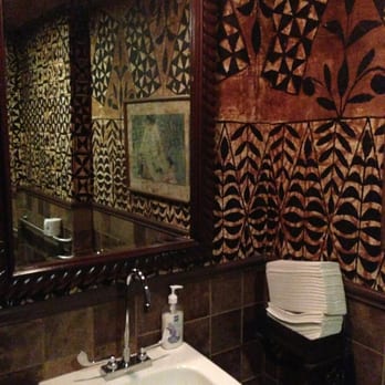 Trader Vic's - Bathroom - Hawaiian Near Me - Emeryville, California Trader Vic's - Bathroom - Hawaiian Near Me - Emeryville, California