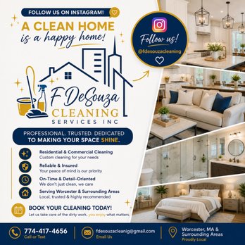 F Desouza Services - Home Cleaning Near Me - Worcester , Massachusetts F Desouza Services - Home Cleaning Near Me - Worcester , Massachusetts
