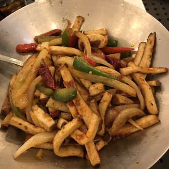 Dan Dan - Spicy tofu pot! Absolute must for vegetarians! Had plenty of sauce at bottle of the pot. - Szechuan Near Me - Philadelphia, Pennsylvania Dan Dan - Spicy tofu pot! Absolute must for vegetarians! Had plenty of sauce at bottle of the pot. - Szechuan Near Me - Philadelphia, Pennsylvania