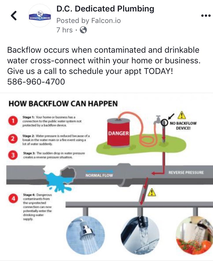 Slide of DC Dedicated Plumbing