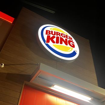 Burger King - a burger king sign lit up at night - Burgers Near Me - Sanger, California Burger King - a burger king sign lit up at night - Burgers Near Me - Sanger, California