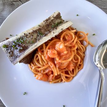 Terrace by Mix Mix - Bone marrow spaghetti - New American Near Me - Costa Mesa, California Terrace by Mix Mix - Bone marrow spaghetti - New American Near Me - Costa Mesa, California