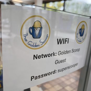 The Golden Scoop - Love that password! - Coffee & Tea Near Me - Overland Park, Kansas