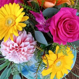 Flower's delivered by Danny's Flower Market.