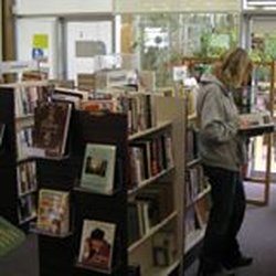 Friends of the Salinas Public Library - Friends Bookshop in Steinbeck Library, downtown Salinas is bright and cheery.