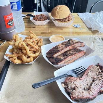 SmokeOut BBQ - Our lunch. - Barbeque Near Me - Pickerington, Ohio SmokeOut BBQ - Our lunch. - Barbeque Near Me - Pickerington, Ohio