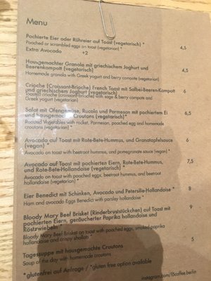 Menu photo 1 F5 Coffee Berlin, BE