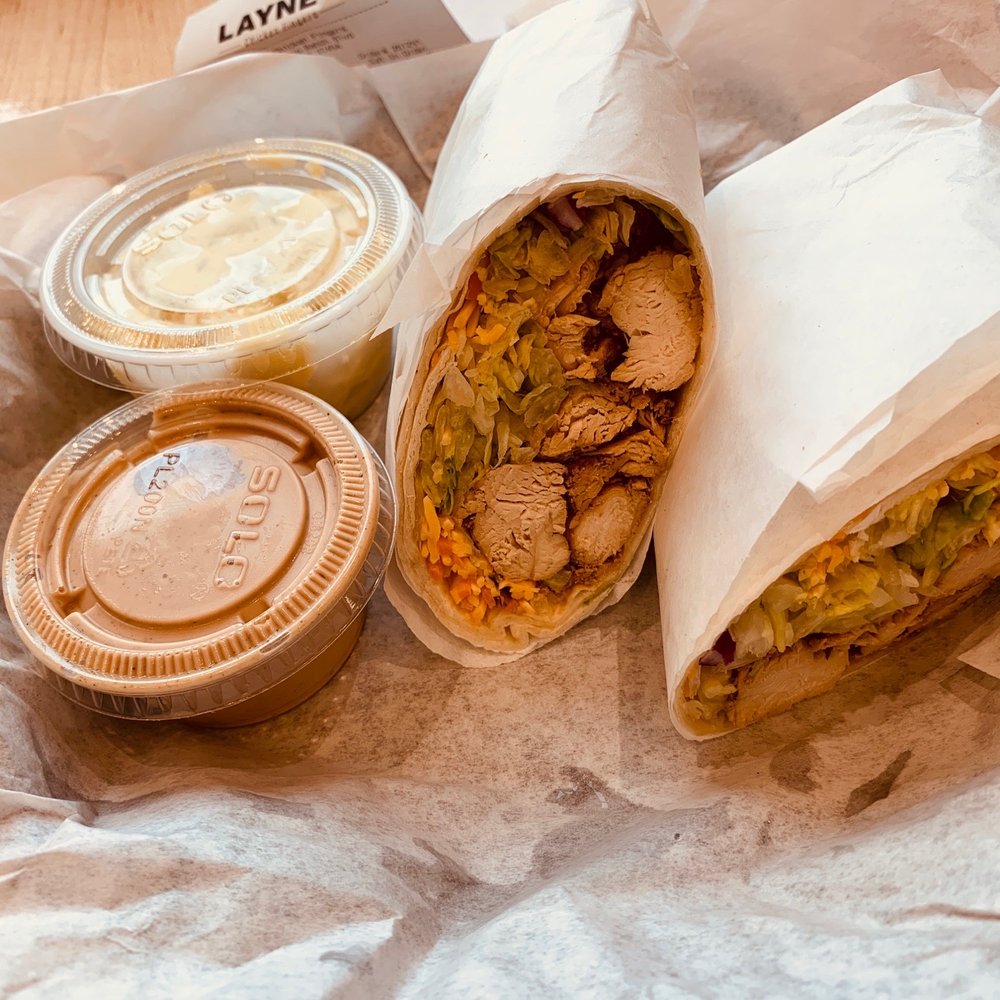 Layne's Chicken Fingers - Grilled Chicken Wrap Meal - Fast Food Near Me - Katy, Texas