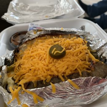 Bodacious Bar-B-Q - The Botato- with jalapeño - Barbeque Near Me - Bossier City, Louisiana Bodacious Bar-B-Q - The Botato- with jalapeño - Barbeque Near Me - Bossier City, Louisiana