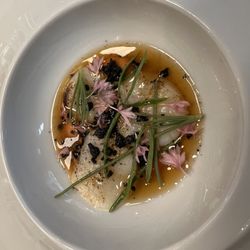 Chat Qui Rit - The scallop dish.