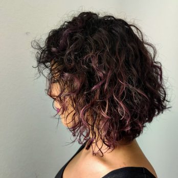 Wonderlust Salon - Left hand side view of hair cut and color - purple - Hair Salons Near Me - Denver, Colorado Wonderlust Salon - Left hand side view of hair cut and color - purple - Hair Salons Near Me - Denver, Colorado