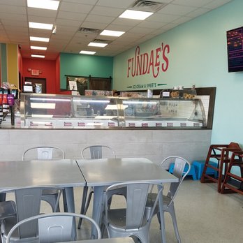 Fundae's Ice Cream & Sweets - dining room and order counter - Ice Cream & Frozen Yogurt Near Me - Whitestown, Indiana Fundae's Ice Cream & Sweets - dining room and order counter - Ice Cream & Frozen Yogurt Near Me - Whitestown, Indiana