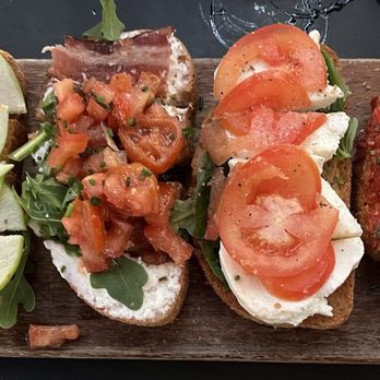 Postino East - BRUSCHETTA ( CHOOSE 4 ) - Wine Bars Near Me - Gilbert, Arizona