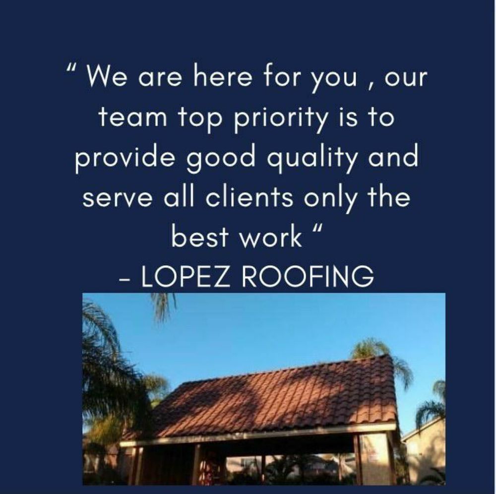 Slide of Lopez Roofing