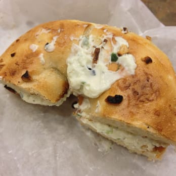 The Bagel Stop - Shrimp salad on jalapeno bagel~ - Bagels Near Me - Vancouver, British Columbia The Bagel Stop - Shrimp salad on jalapeno bagel~ - Bagels Near Me - Vancouver, British Columbia