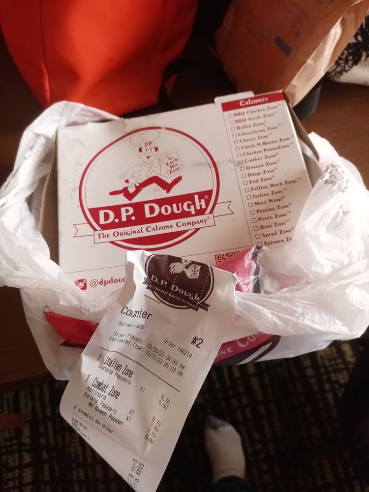 Food from D.P.  Dough