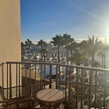 SAN Airport parking at Sheraton San Diego Hotel and Marina - Balcony - Hotels Near Me - San Diego, California
