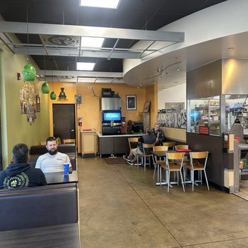 Roundhouse Deli - Seating area - Breakfast & Brunch Near Me - Elk Grove, California Roundhouse Deli - Seating area - Breakfast & Brunch Near Me - Elk Grove, California