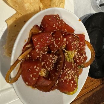 BESHOCK Ramen - Carlsbad - Ahi Poke Chips. - Ramen Near Me - Carlsbad, California