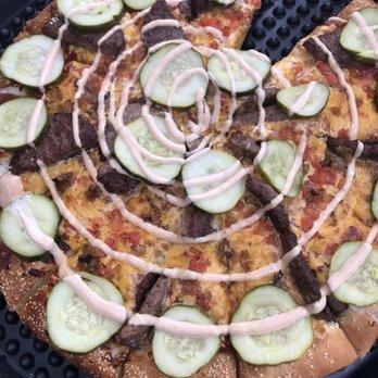Alien Pizza Planet - Large order of the cheeseburger pizza during Pixar fest! - Pizza Near Me - Anaheim, California Alien Pizza Planet - Large order of the cheeseburger pizza during Pixar fest! - Pizza Near Me - Anaheim, California