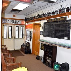 Harlansburg Station - Inside Harlansburg Station Museum