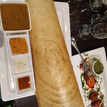A2B Veg Restaurant - The plain dosai and sambar with paneer Tikka - Indian Near Me - South Plainfield, New Jersey A2B Veg Restaurant - The plain dosai and sambar with paneer Tikka - Indian Near Me - South Plainfield, New Jersey