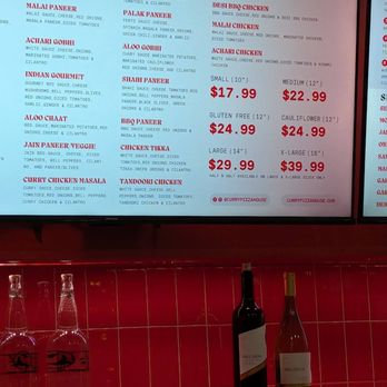 Curry Pizza House San Mateo - Menu 1 Apr 2025 - Chicken Wings Near Me - San Mateo, California