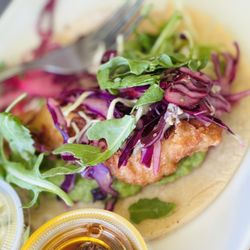 El Aguila Mexican Cuisine - Fish tacos