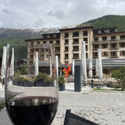 Edward's Bar - Red wine with a view! A great spot for people-watching on the main street.
