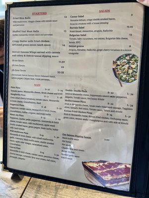 Menu photo 2 Detroit Pizzeria Toronto, ON Menu photo 2 Detroit Pizzeria Toronto, ON