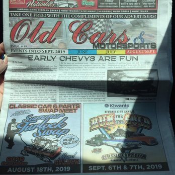 Hot Rod Diner - free newspaper for the car gals and guys... near front entrance - Breakfast & Brunch Near Me - Turlock, California Hot Rod Diner - free newspaper for the car gals and guys... near front entrance - Breakfast & Brunch Near Me - Turlock, California