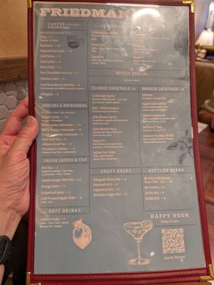 Menu photo 2 Friedman's New York, NY