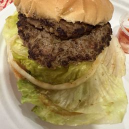 Dbl patty spicy burger