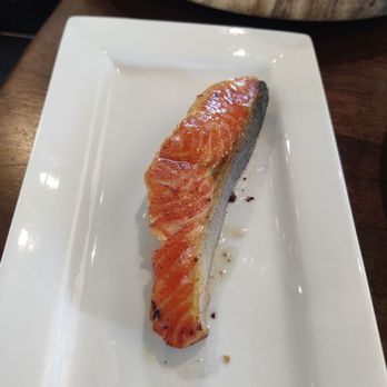 Ollo - Salmon fillet add on order for salad. Very small $14 - New American Near Me - Malibu, California Ollo - Salmon fillet add on order for salad. Very small $14 - New American Near Me - Malibu, California