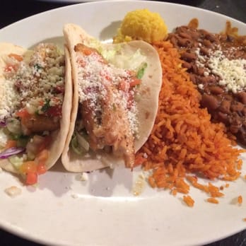 Chevys Fresh Mex - Fish tacos with pinto beans! - Mexican Near Me - Arlington, Virginia Chevys Fresh Mex - Fish tacos with pinto beans! - Mexican Near Me - Arlington, Virginia