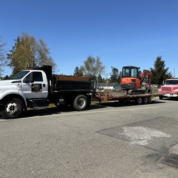 NW General Management - 2 dump trucks excavator - Excavation Services Near Me - Olympia, Washington NW General Management - 2 dump trucks excavator - Excavation Services Near Me - Olympia, Washington