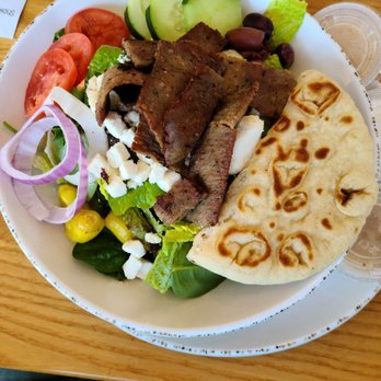 Showmars - Greek salad with gyro meat - Southern Near Me - Wake Forest, North Carolina