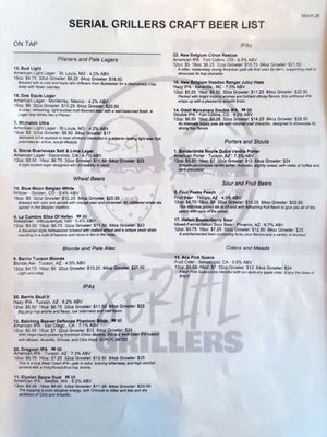 Menu photo 4 Serial Grillers Tucson, AZ Menu photo 4 Serial Grillers Tucson, AZ