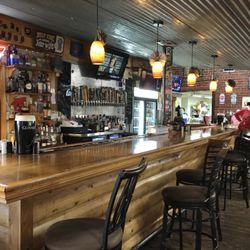 Silver Dollar Cafe Gift Shop & Saloon - "Saloon" bar.