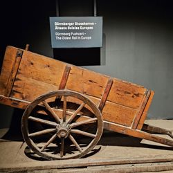 Salzwelten Salzburg - A cart used to move mined materials