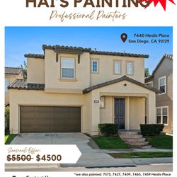 Hai's Painting - Finished Exterior Job: 7440 Healis Place, San Diego, CA