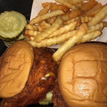 Dave's Hot Chicken - Dave's #2 2 Sliders w/ Fries - Chicken Shop Near Me - Altamonte Springs, Florida Dave's Hot Chicken - Dave's #2 2 Sliders w/ Fries - Chicken Shop Near Me - Altamonte Springs, Florida