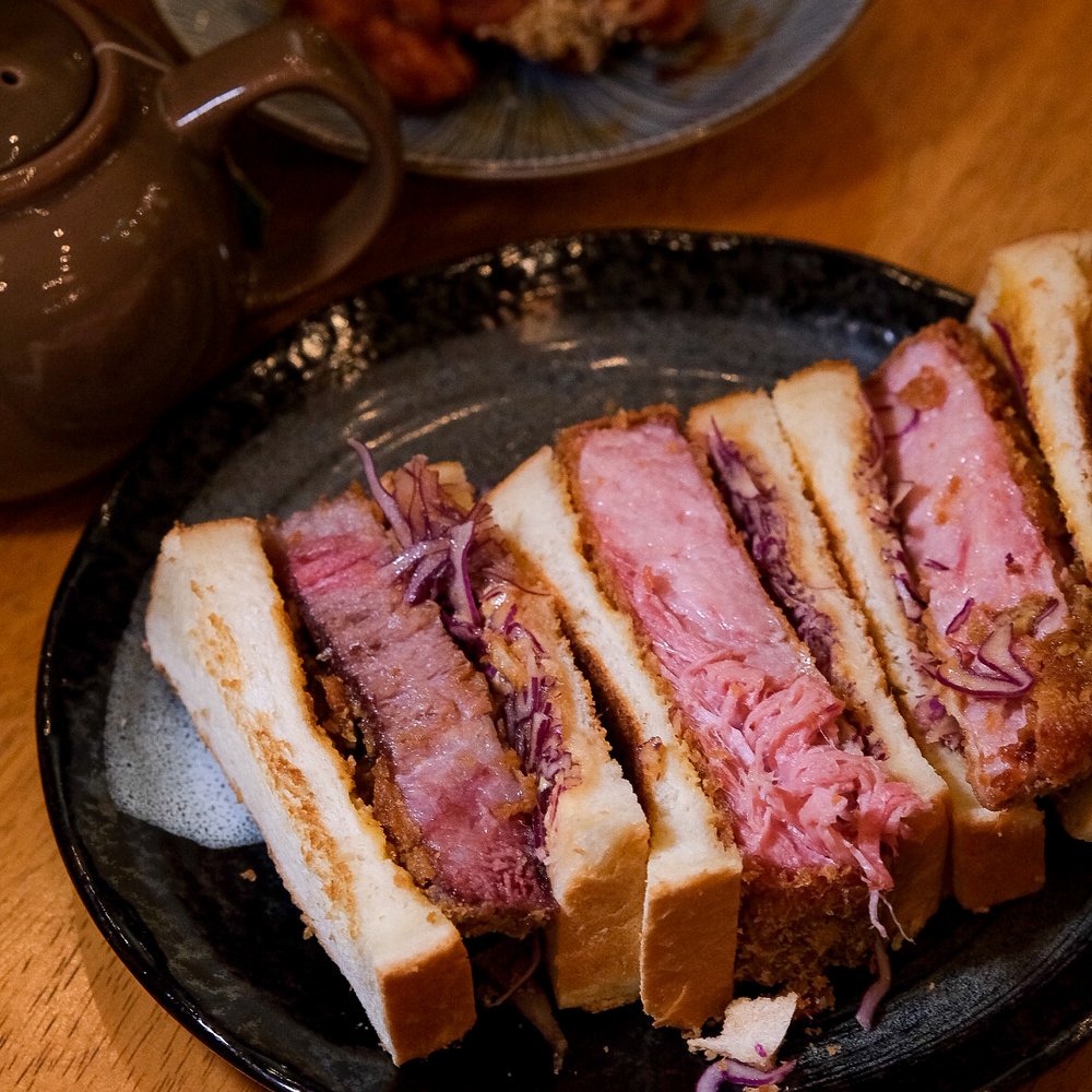 Beef Belly katsu sandwich