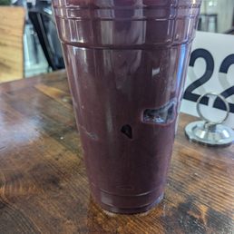 Acai berry smoothie Acai berry smoothie