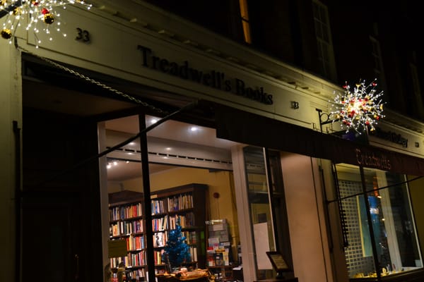 Photo of Treadwell's - London, XGL, GB. Treadwell's Books Ltd