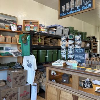 Little Green Bean Roastery - Behind the counter - Coffee Roasteries Near Me - Point Arena, California Little Green Bean Roastery - Behind the counter - Coffee Roasteries Near Me - Point Arena, California