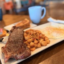 Toast Gio’s Breakfast & Lunch - *STEAK AND EGGS PLATE